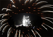 冬のHANABI　ジャンプ台