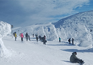 お地蔵様・山頂駅付近2月12日