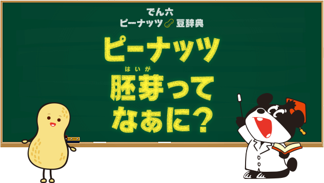 ピーナッツ胚芽ってなぁに？